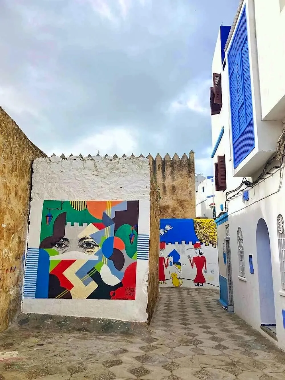Murals in the Asilah medina